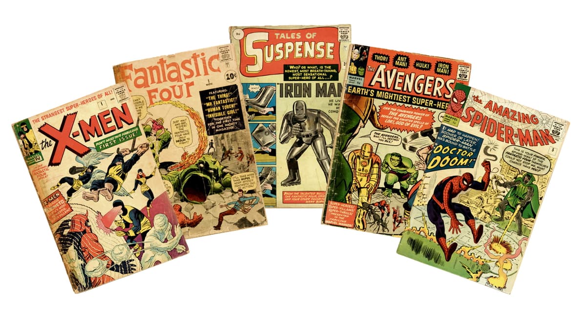 Comic book lecturer’s collection fetches £62k at Surrey auction