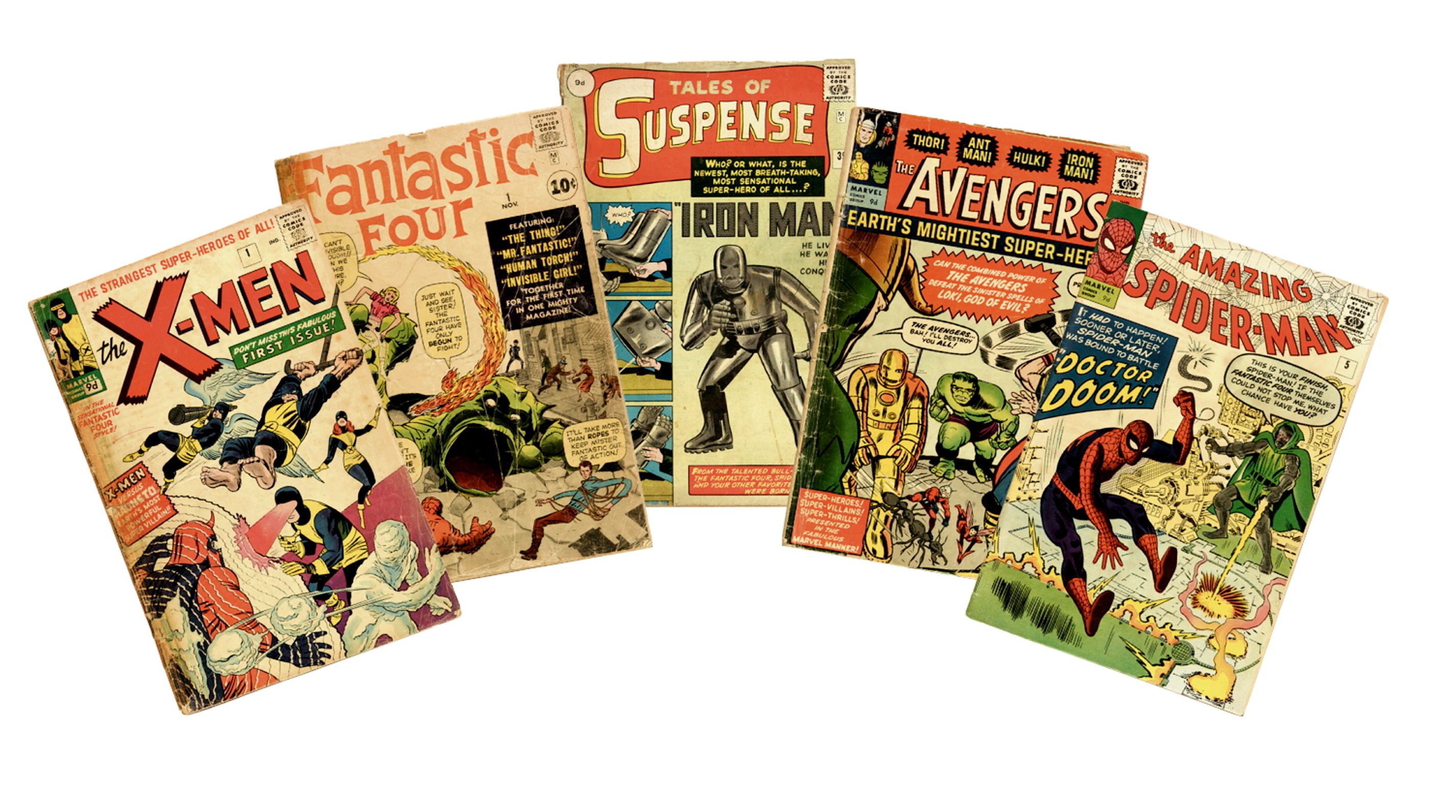 Collection Jpeg Comic book lecturer’s collection fetches £62k at Surrey auction ...