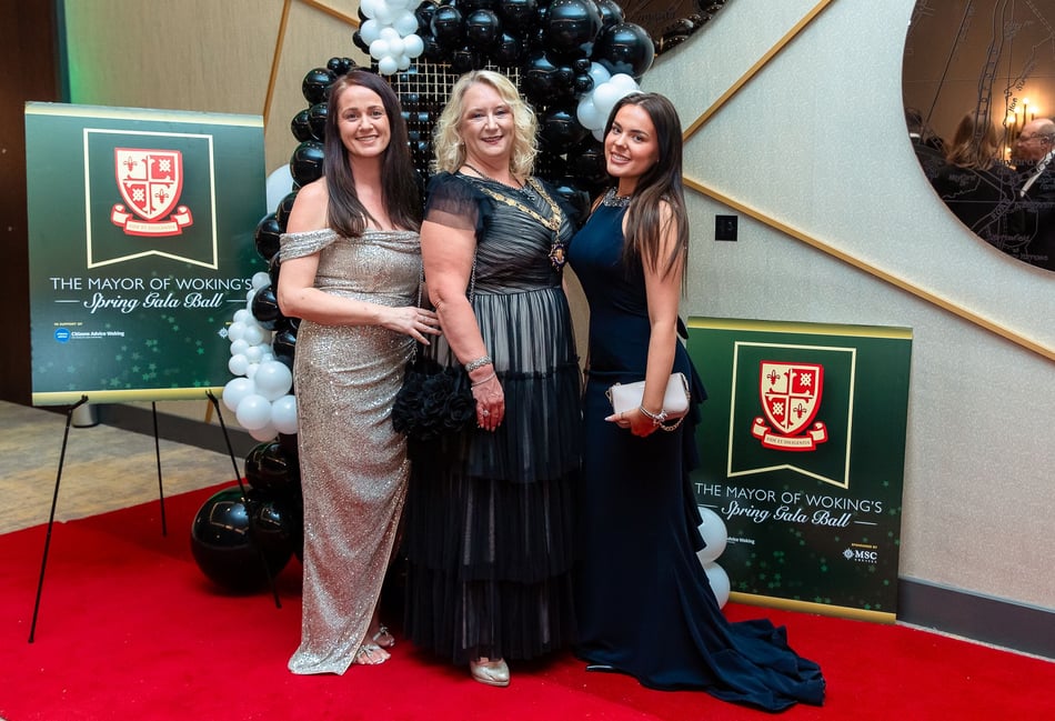 Mayor's gala raises £17k for Citizens Advice Woking