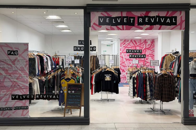 Velvet Revival Peacocks Shopping Woking