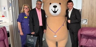 All White for hospice as sports lounge becomes business partner