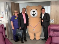 All White for hospice as sports lounge becomes business partner