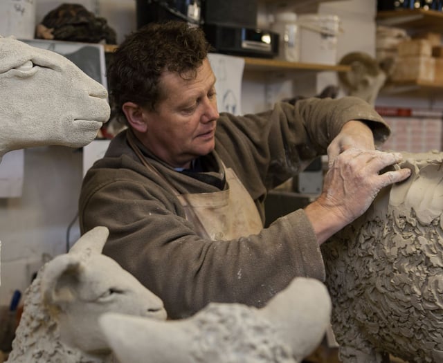 Animals sculpted from clay will greet AppArt visitors