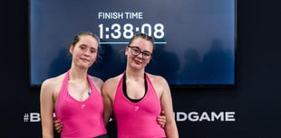 Best friends tackle fitness  challenge to help charity