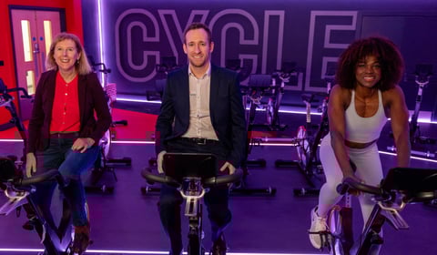 Improved cycling studio opens at leisure centre