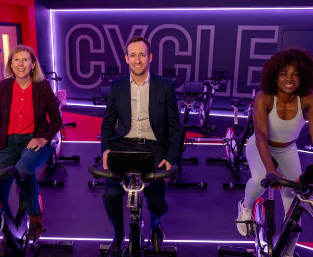 Improved cycling studio opens at leisure centre