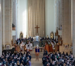 Guildford Cathedral hosts funeral of Bishop Andrew Watson