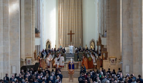 Guildford Cathedral hosts funeral of Bishop Andrew Watson