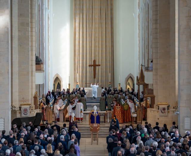Guildford Cathedral hosts funeral of Bishop Andrew Watson