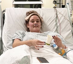 Woman thought she had stomach bug before rare cancer diagnosis