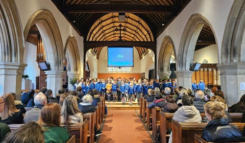 Horsell Junior School celebrate Easter