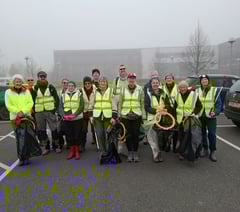 No room for half measures as Warriors tackle litter