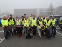 No room for half measures as Warriors tackle litter