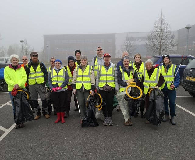 No room for half measures as Warriors tackle litter