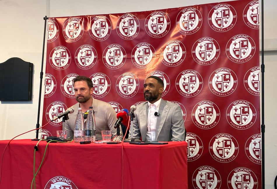 WATCH: New Woking manager Jermain Defoe sets out his vision