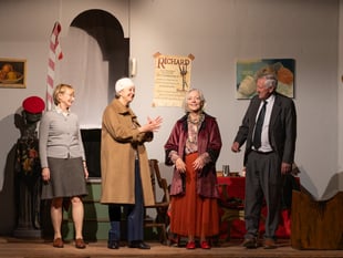 Tilbourne Players' Lettice and Lovage was tribute to Dame Maggie Smith