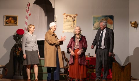 Tilbourne Players' Lettice and Lovage was tribute to Dame Maggie Smith