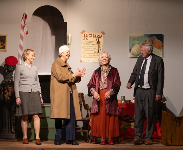Tilbourne Players' Lettice and Lovage was tribute to Dame Maggie Smith