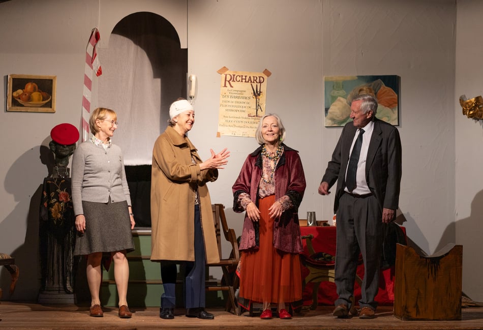 Tilbourne Players' Lettice and Lovage was tribute to Dame Maggie Smith