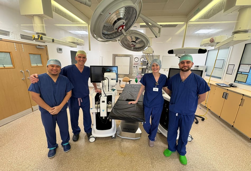 Hospital takes step forward with robotic knee surgery