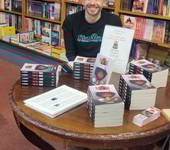 Good sign as Lionsheart welcomes thriller writer