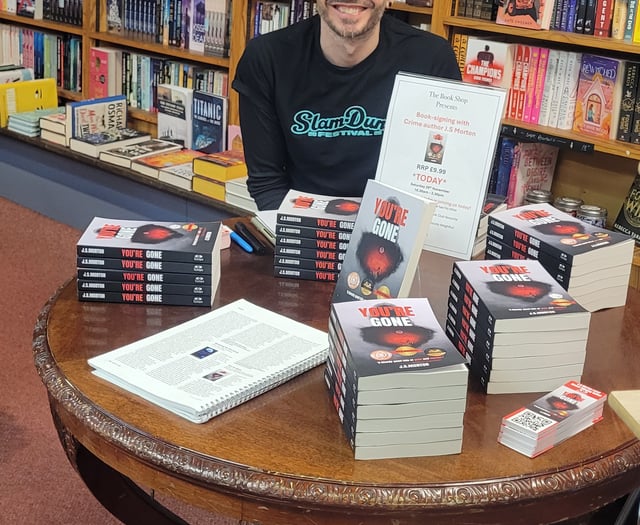 Good sign as Lionsheart welcomes thriller writer