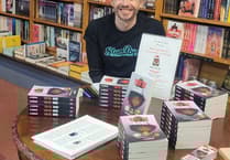 Good sign as Lionsheart welcomes thriller writer