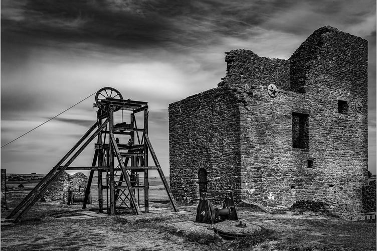 Magpie lead mines Peak District by Justin Anstead