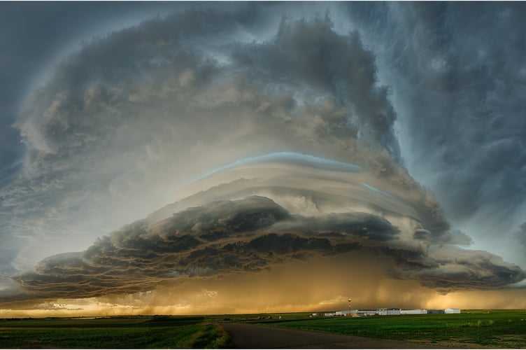 Supercell over Fort Morgan Airport by James Smith