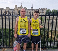 Triple marathon challenge inspired by son’s sight loss journey