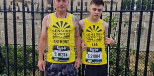 Triple marathon challenge inspired by son’s sight loss journey