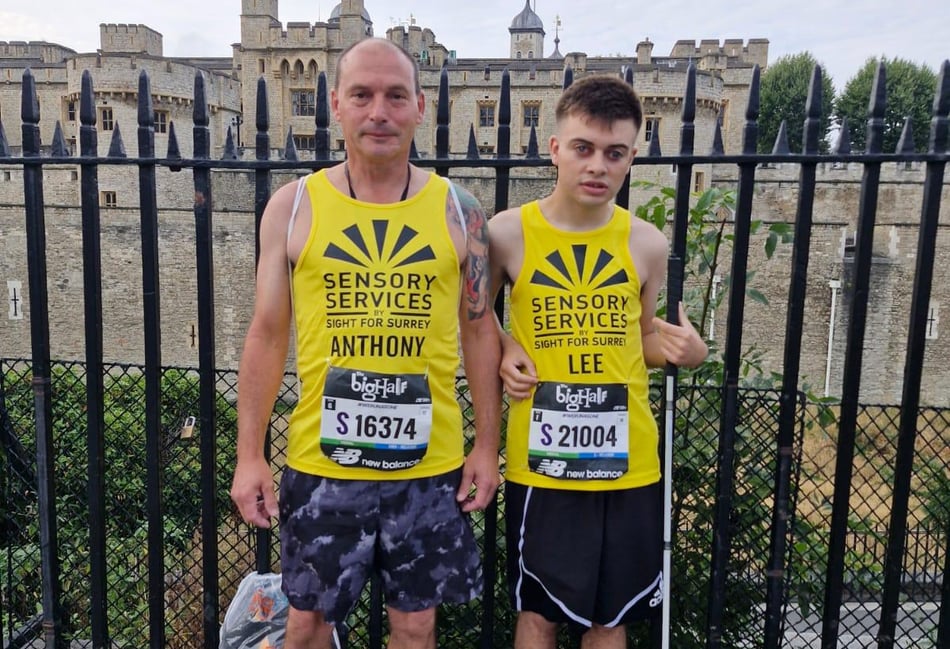 Triple marathon challenge inspired by son’s sight loss journey