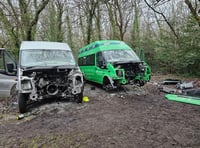 Charity's sadness for Woking school after double minibus theft