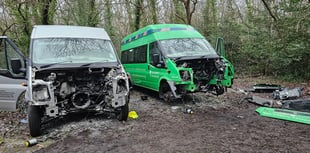 Charity's sadness for Woking school after double minibus theft