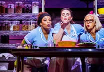 Cooking up a storm in Woking as Waitress comes to New Victoria Theatre