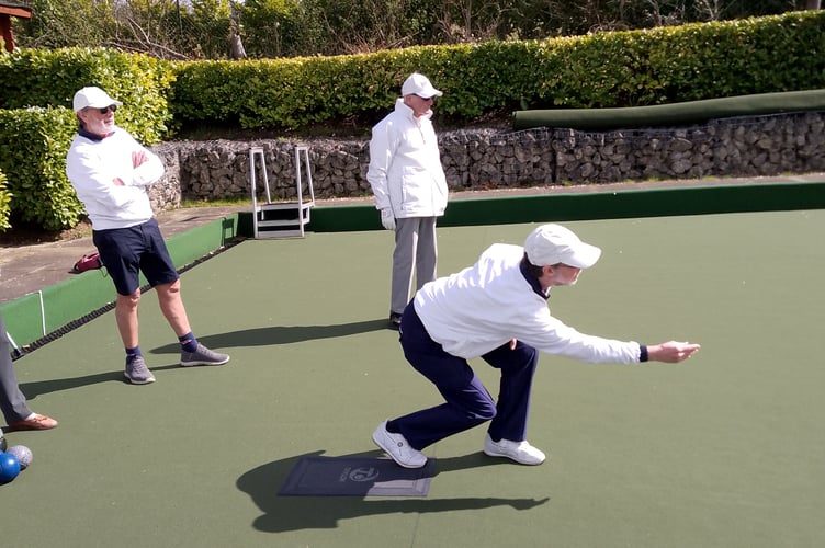 Chris Taylor in action against Shalford