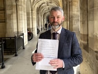 MP submits road safety petition after car crashes into home