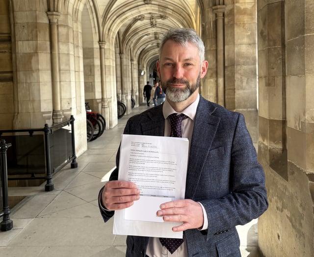 MP submits road safety petition after car crashes into home