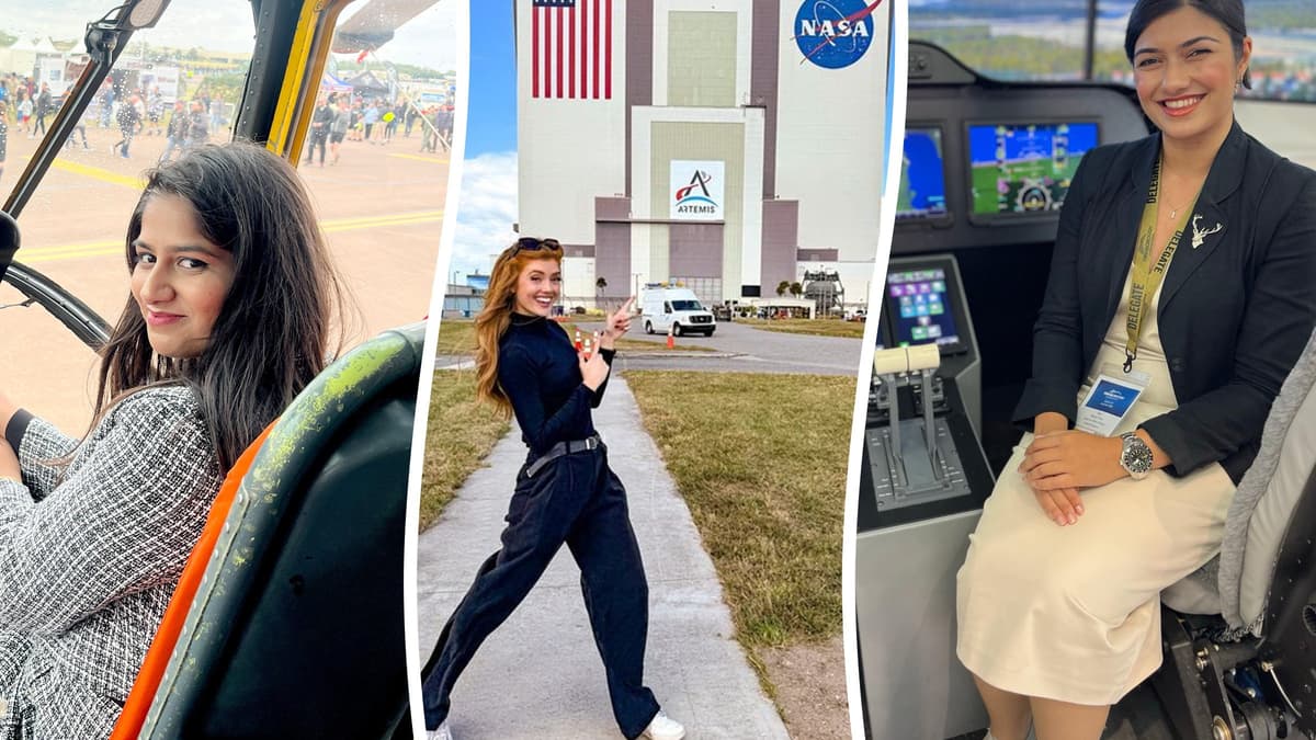 Surrey and Hampshire Miss England finalists set sights on space