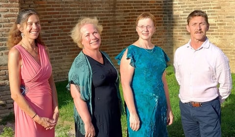 Concert at a Farnham church for Simorre String Quartet