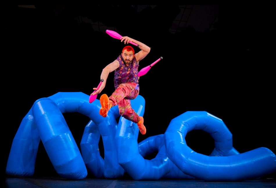 Juggler Wes Peden promises a rollercoaster ride