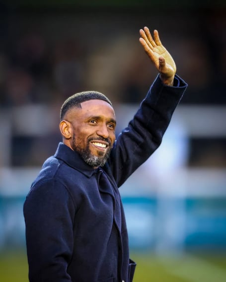 Woking manager Jermain Defoe saw plenty of positives against Solihull Moors (Photo: Phil Fiddes)
