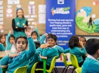 Win farm visit  through 'vegucation' programme