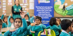 Win farm visit  through 'vegucation' programme