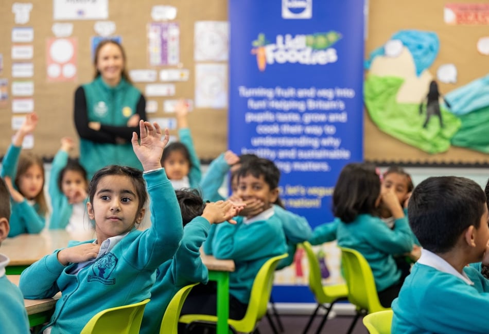 Win farm visit  through 'vegucation' programme