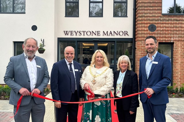 Mayor marks completion of new luxury care home