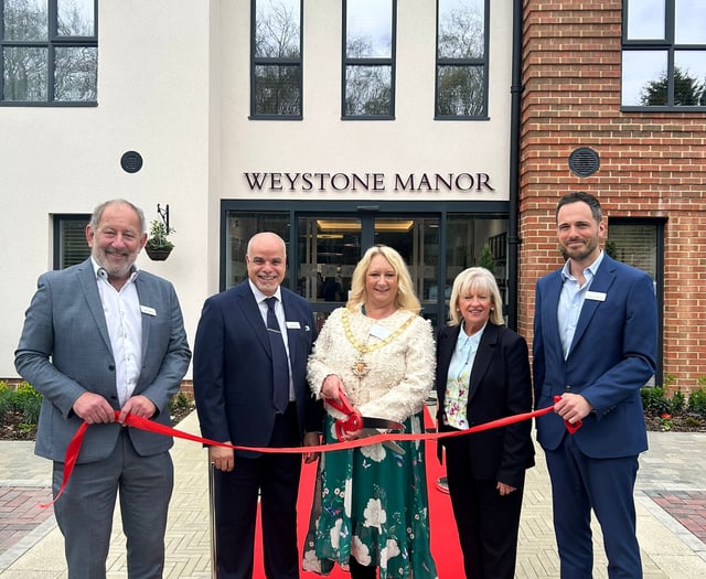 Mayor marks completion of new luxury care home
