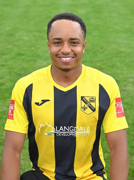 Sekou Toure scored Westfield's winning goal at Knaphill (Photo: Westfield FC)