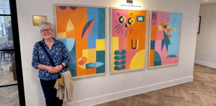 Putting a Spell on West Byfleet as artist wins Botanical competition