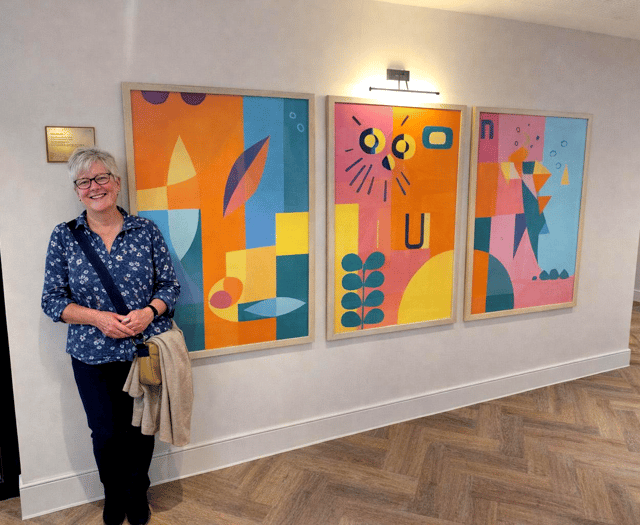 Putting a Spell on West Byfleet as artist wins Botanical competition